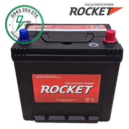 ẮC QUY ROCKET SMF 55D23L (12V-60AH)