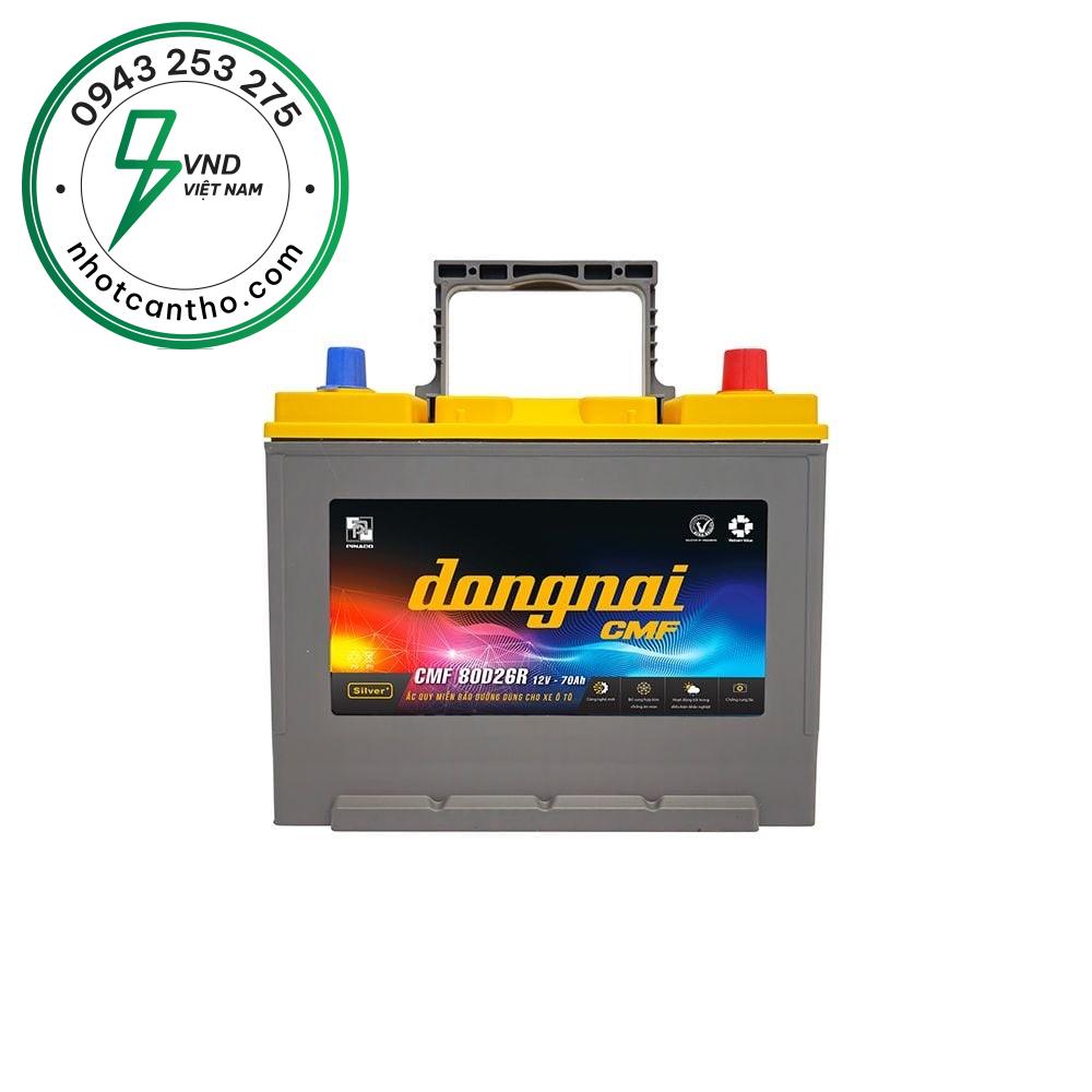 ẮC QUY ĐỒNG NAI CMF 80D26R (12V-70AH)