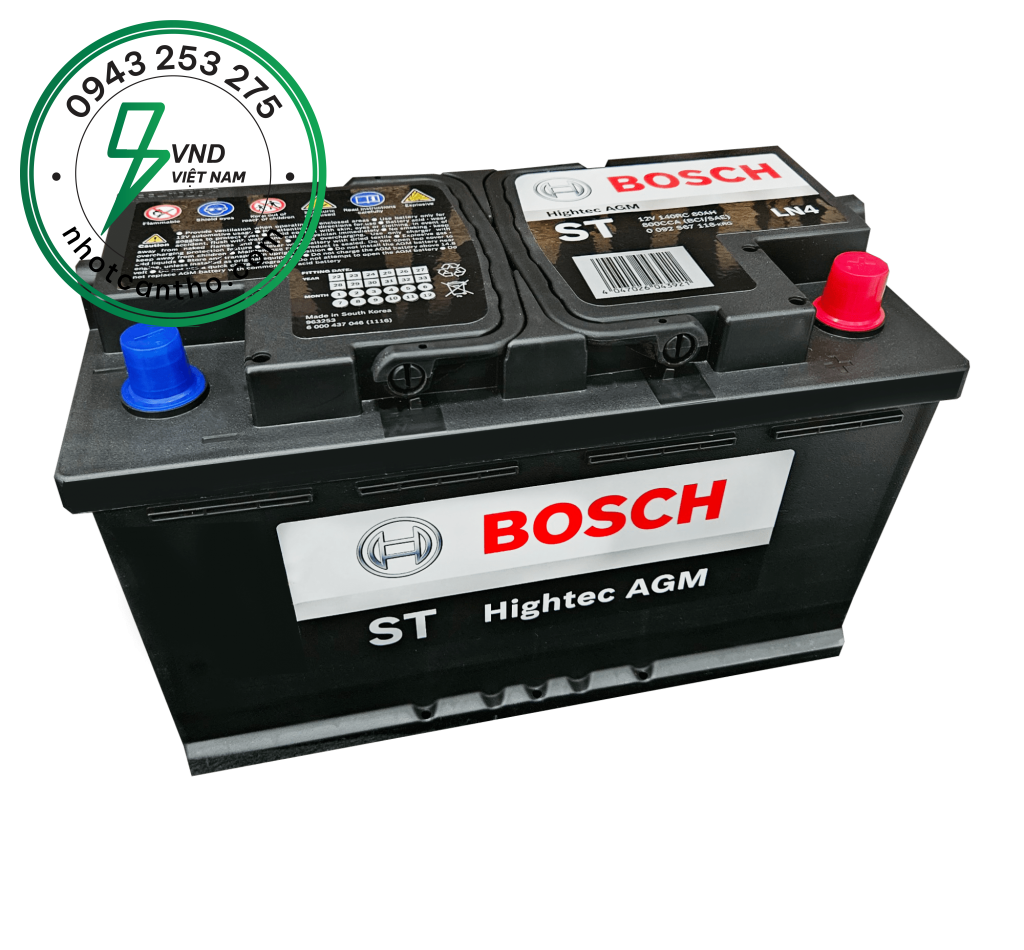ẮC QUY BOSCH AGM LN4 (12V-80AH)