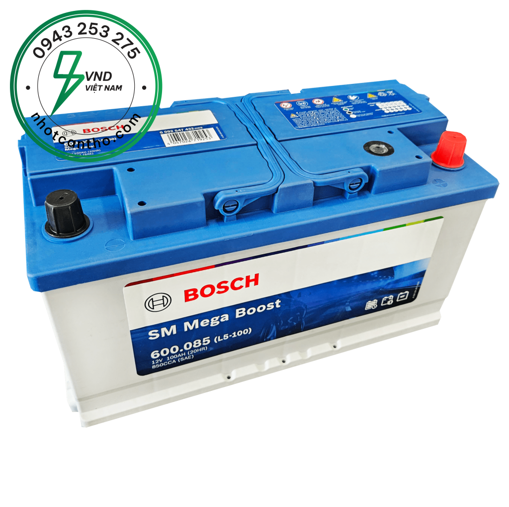 ẮC QUY BOSCH DIN100 (12V-100AH)