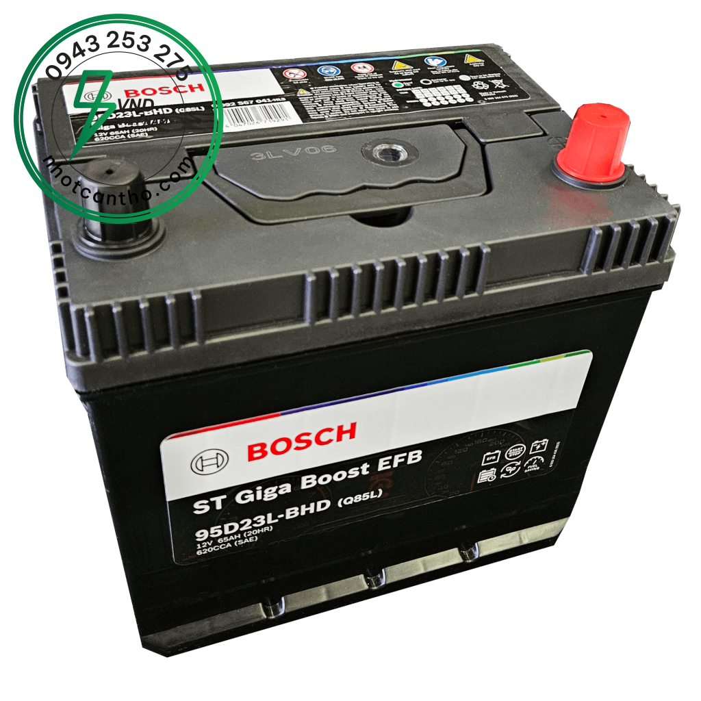 ẮC QUY BOSCH Q85 (12V-65Ah) XE MAZDA