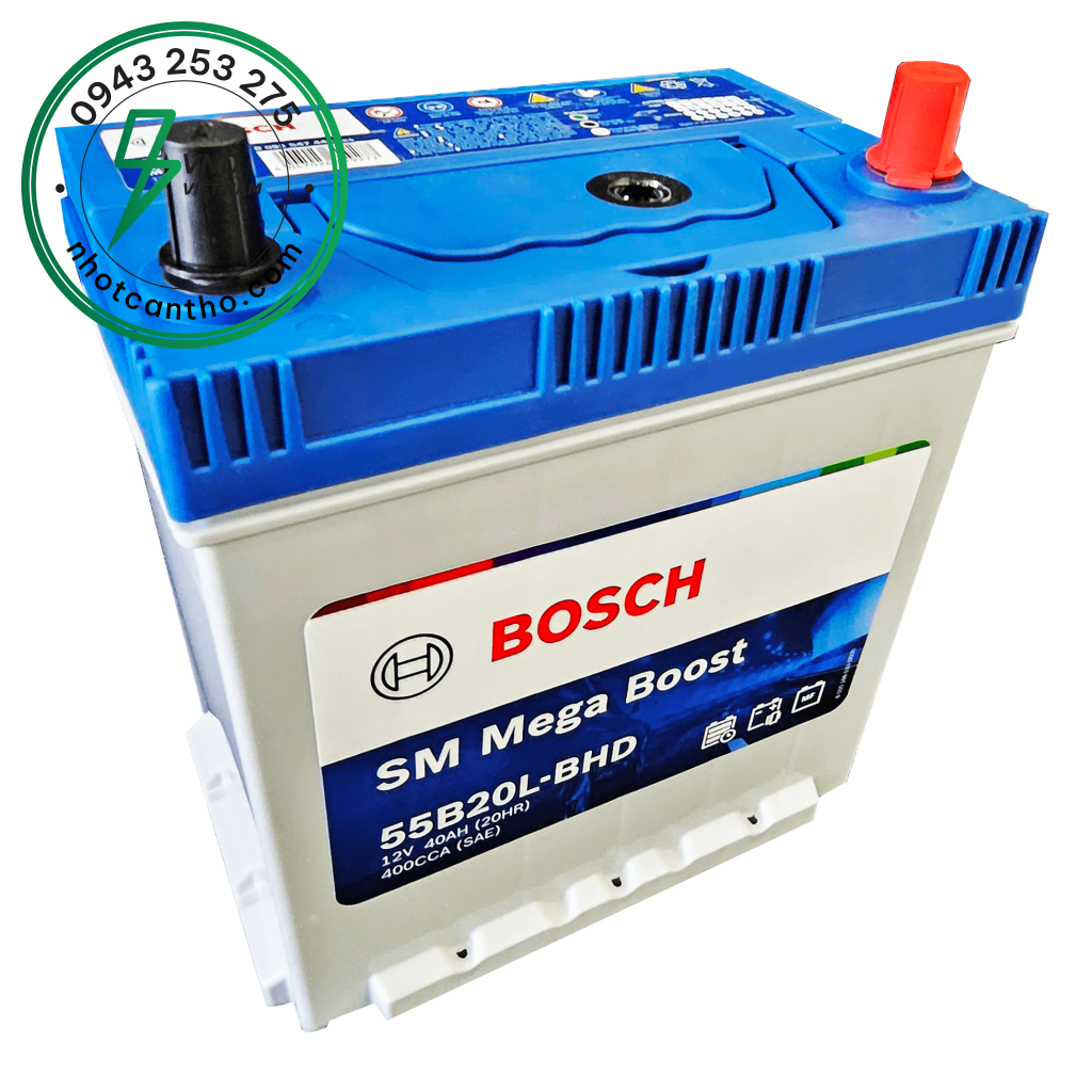 ẮC QUY BOSCH 55B20L – DF40AL (12V-40AH)