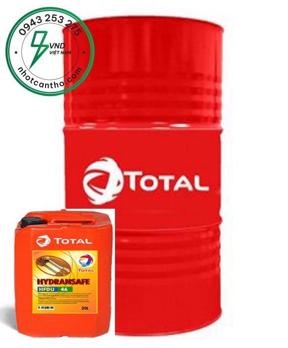 DẦU THỦY LỰC CHỐNG CHÁY TOTAL HYDRANSAFE HFDU 46