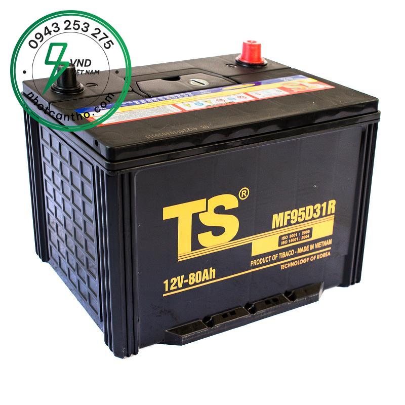 ẮC QUY TIA SÁNG TS MF95D31 (12V-80AH)